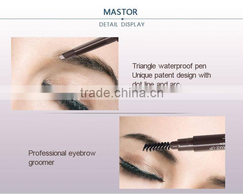 Permanent Makeup Accessories Waterproof Eyebrow Desigh Pencil