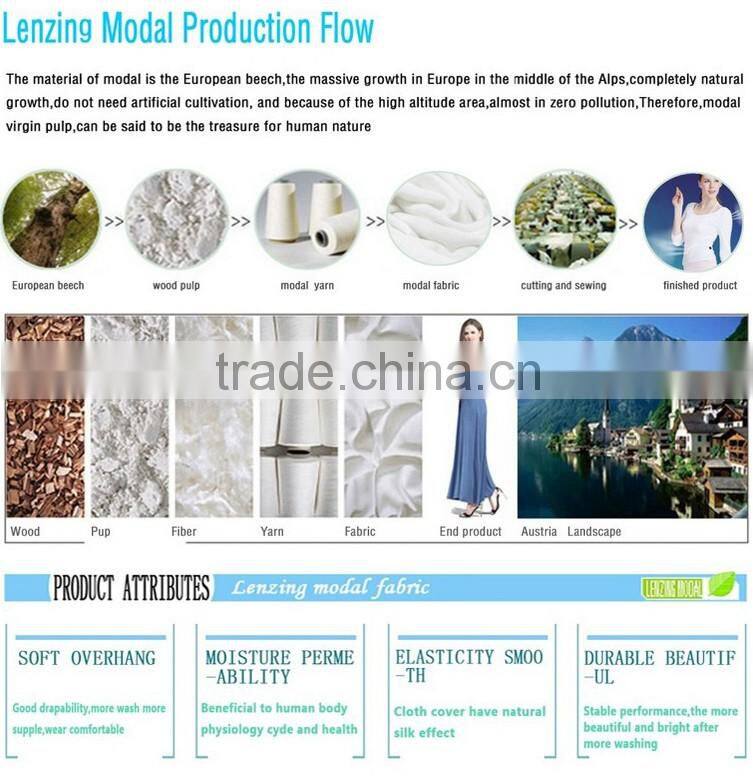 50s/60s/80s micro modal single jersey knitting fabric