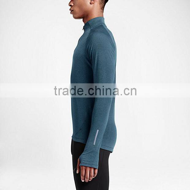 Custom wholesale fashion training tees long sleeve shirt Yoga sport tops