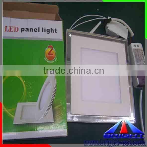 SMD3528 white ultra thin led panel light round 7w
