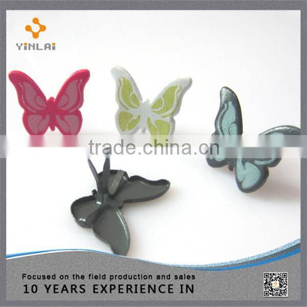Fashion metal butterfly-shaped brads