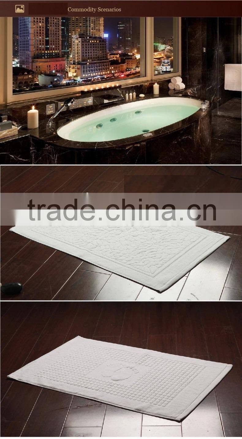 hot new design cotton bath mat