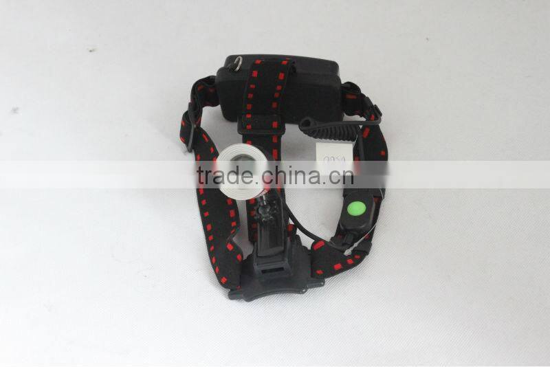 New fashion aluminum 700 lumens led headlamp rechargeable headlamp