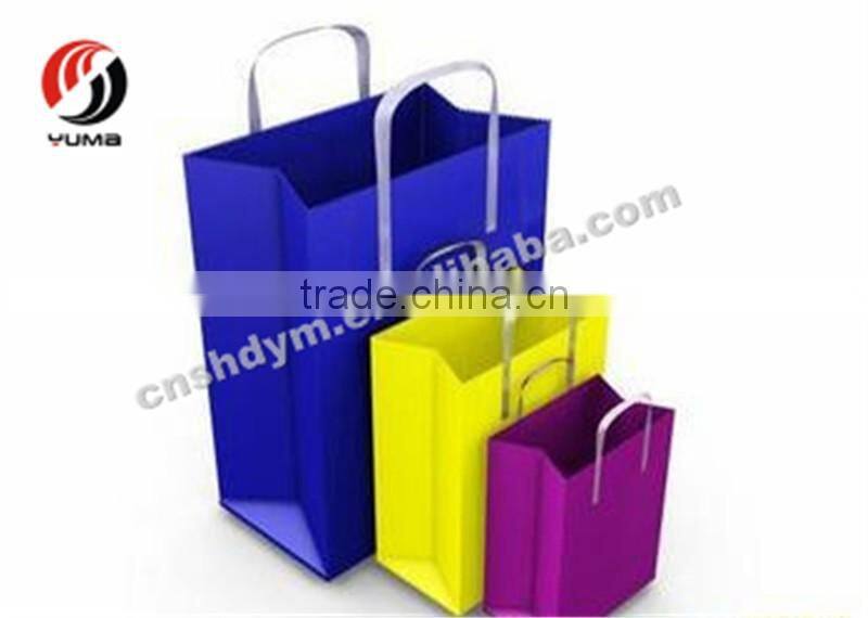 red cake board paper bag