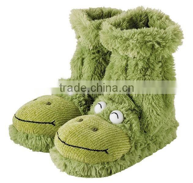 plush animal koala slippers plush animal duck slippers/cheap baby shoes/plush animal duck slipperss with animal head