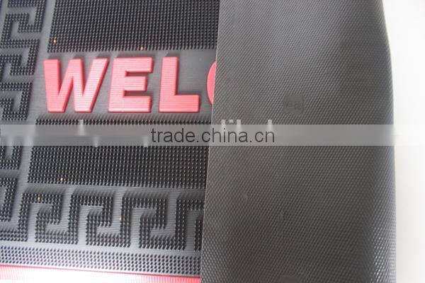 2014 hot sale pvc indoor logo mats