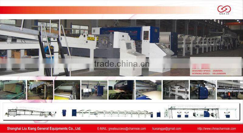 GIGA LXC NC Cutoff With Rotary Blade Carton Box Machinery