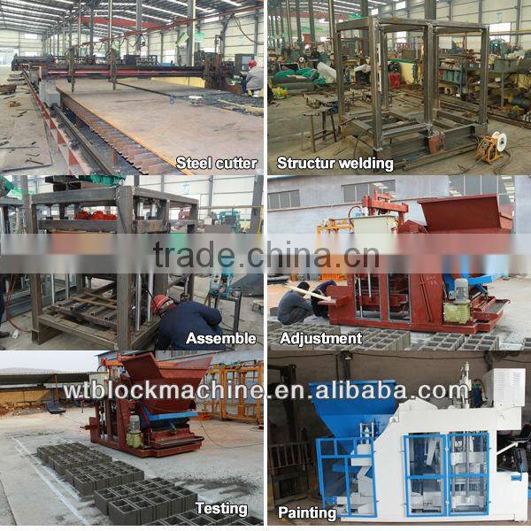 Hot selling: WT10-15 concrete blocks machine masonry blocks