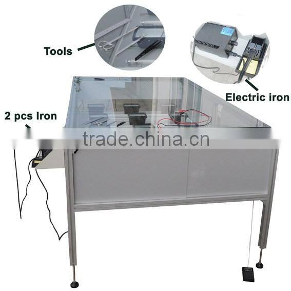 Laying up station,2320x1100x860mm dimension,support 300W module