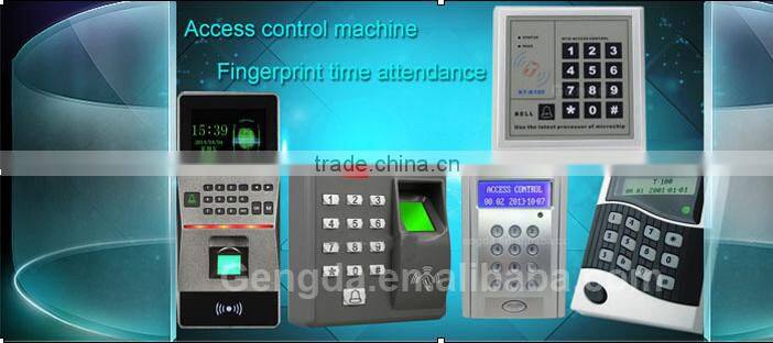 RS485 TCP/IP Output Attendance Time Card Recorder with Fingerprint and Multi-language LCD Display