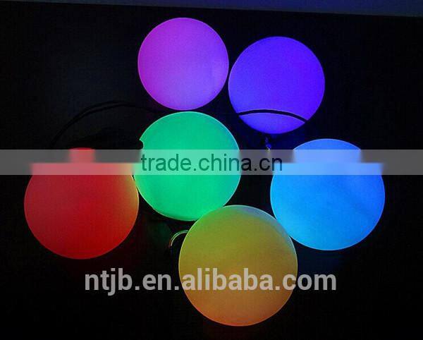 Floating led pool ball 16 colors waterproof rechargable led pool ball