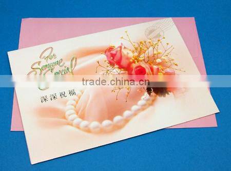 Friendly hand made USB port greeting cards for holiday/advertising/wedding invitation