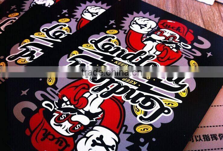 Waterproof custom casino paper printed poker plastic playing card,Glossy Lamination bird playing cards ---DH20744