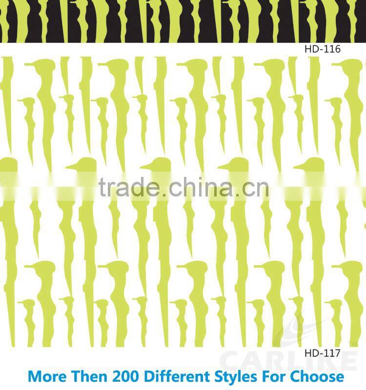 HD-109 CARLIKE Trade Assurance Car Wrapping Vinyl Sticker Bomb