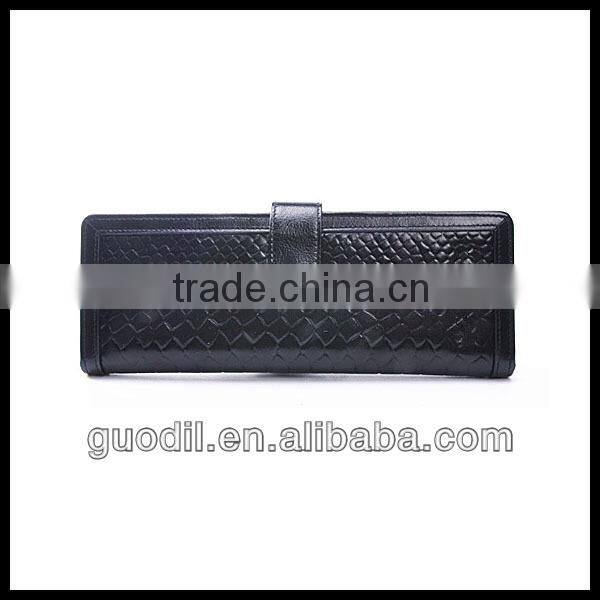 2014 hot selling brand oil leather wallet for women