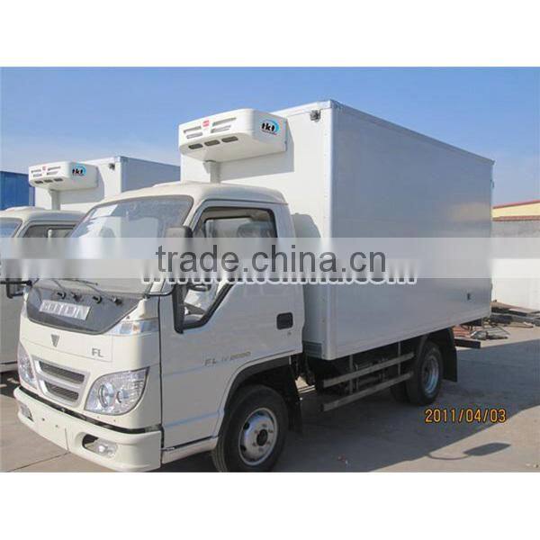 Vehicle engine driven front mounted 12v/24v truck refrigeration unit