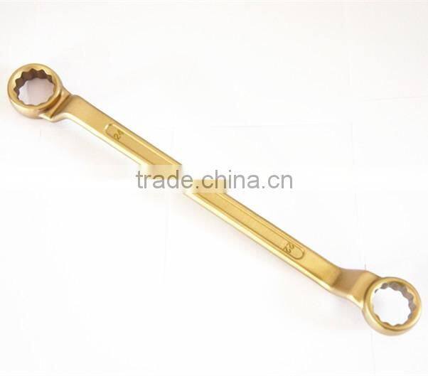 Non sparking Ring spanner double ring spanners