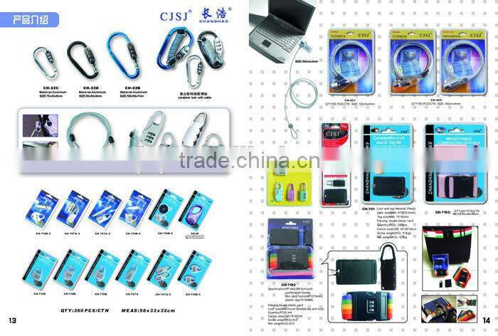 CH-901 notebook security computer lock cable with key