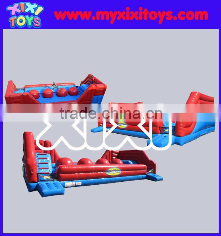 0.55mm PVC high quality inflatable obstacle course for kids