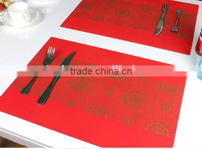 easy care table mat eco-friendly silicone made