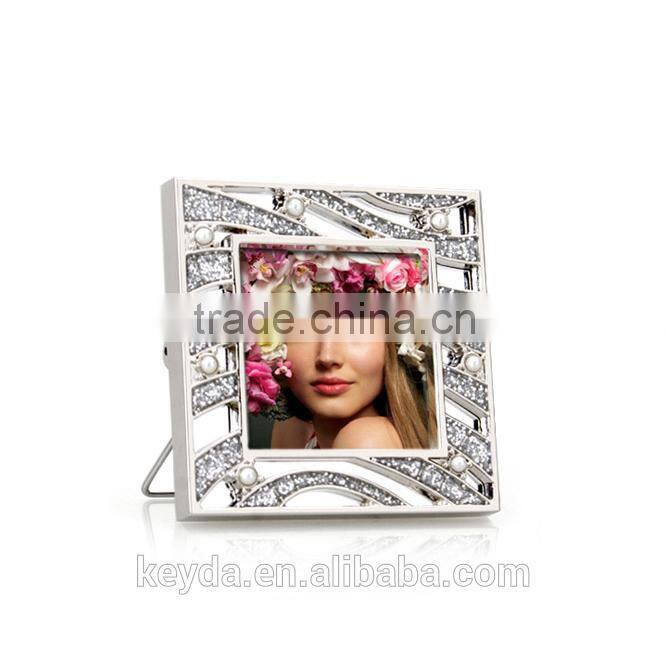 bowknot picture photo frame/two sides photo frame/ double face photo frame