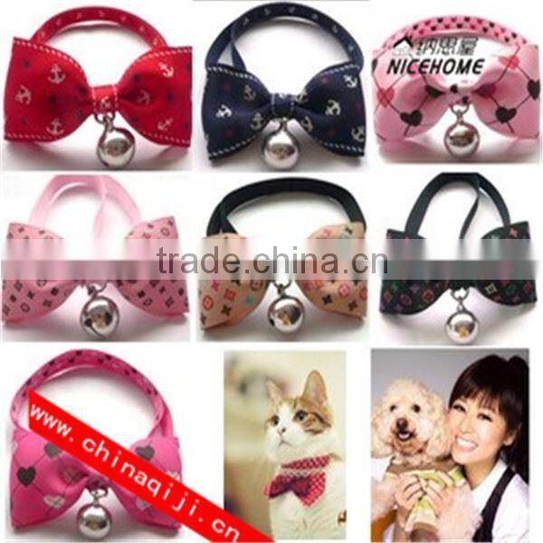 2014 Fashion New Style Colorful for pets bow tie and cummerbund