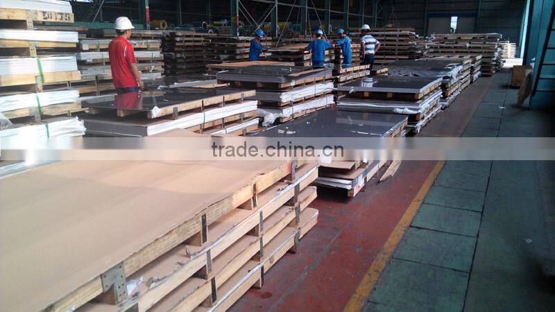 ISO Approved Hot rolled 201/202/301/304/321/409/430 stainless steel plate