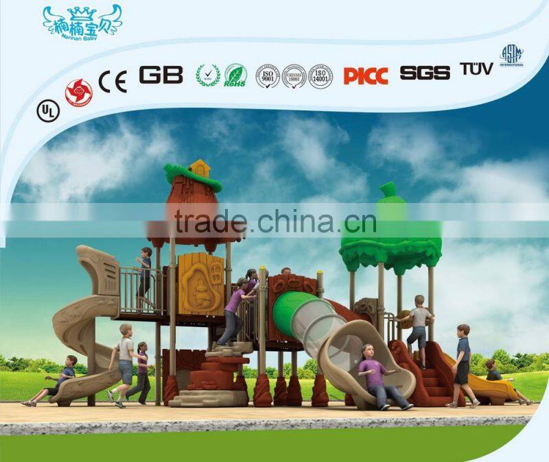 Factory direct 2016 New product high-quality outdoor plastic playground