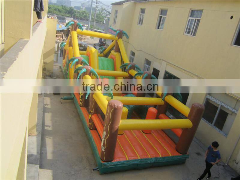 Kids Fun Cheap Inflatable Obstacle Course for Sale