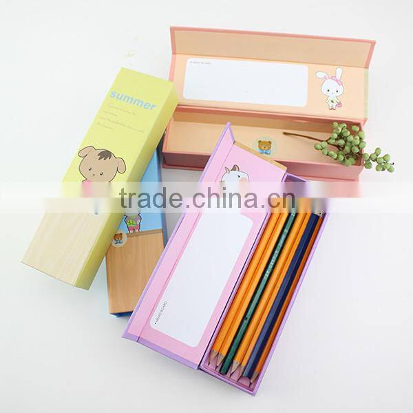 Free sample customized wooden pen case