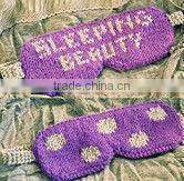 Eye Candy Colorful Reversible Knitting Handmade Eye Masks Headbands