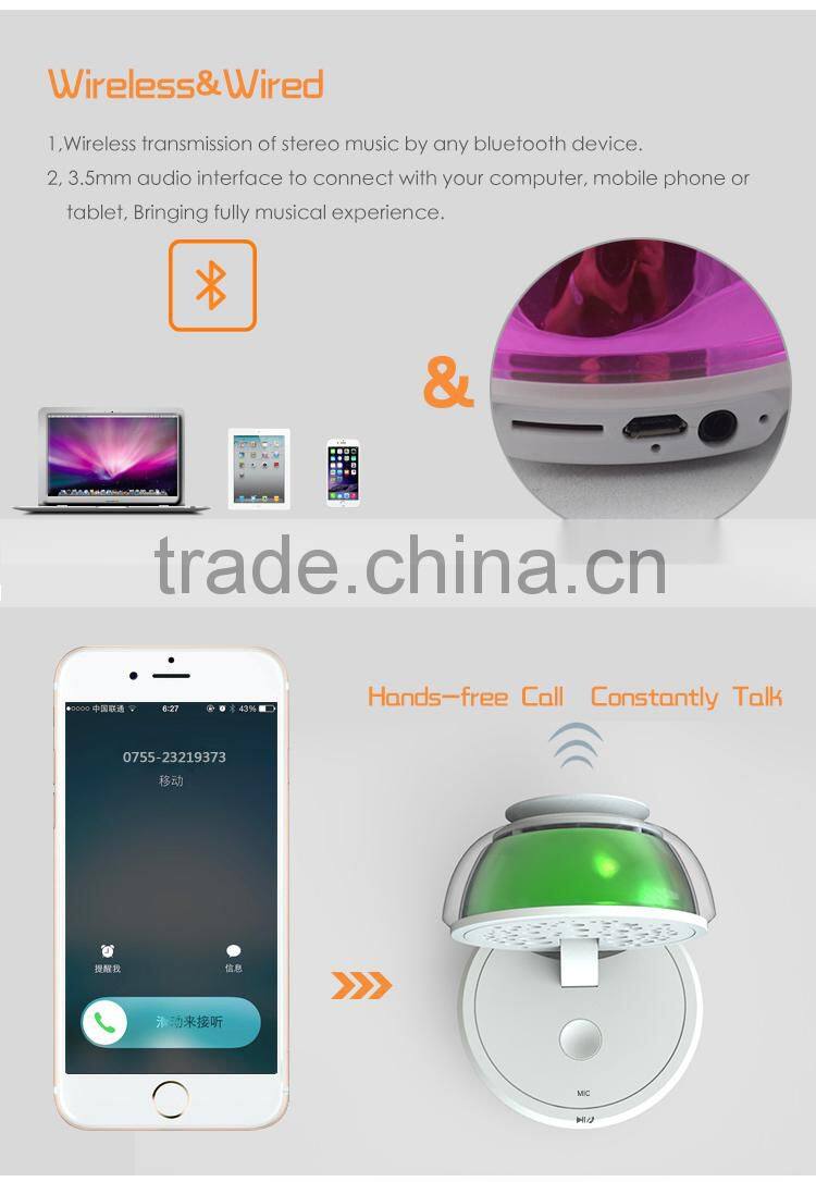Mini portable bluetooth speaker 2015 support FM radio/TF card/Hand free call