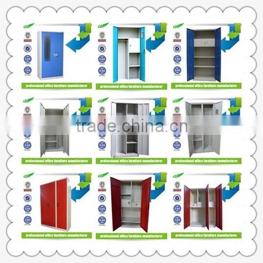Luoyang high quality 3 door practical bedroom designer almirah wardrobe with mirro