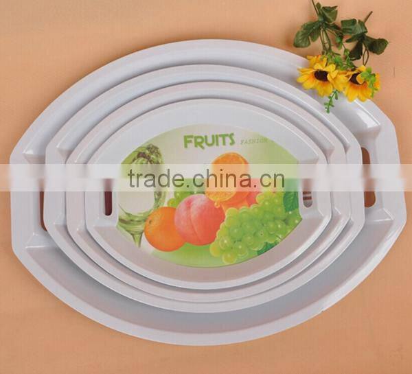2015 fasional melamine serving tray