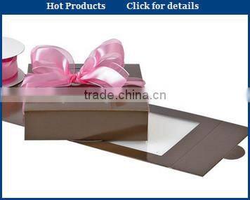 black paper gift boxes for chocolate packing