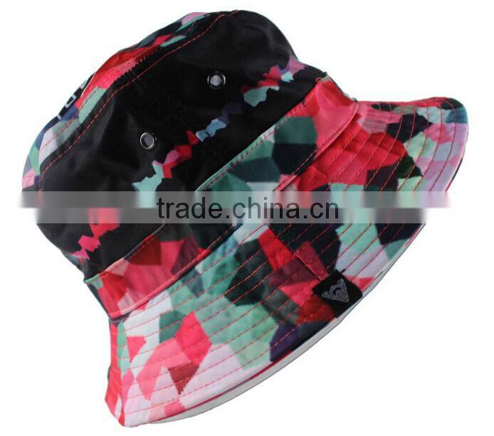Wholesale 2013 summer cap fashion floral bucket hat / accept OEM