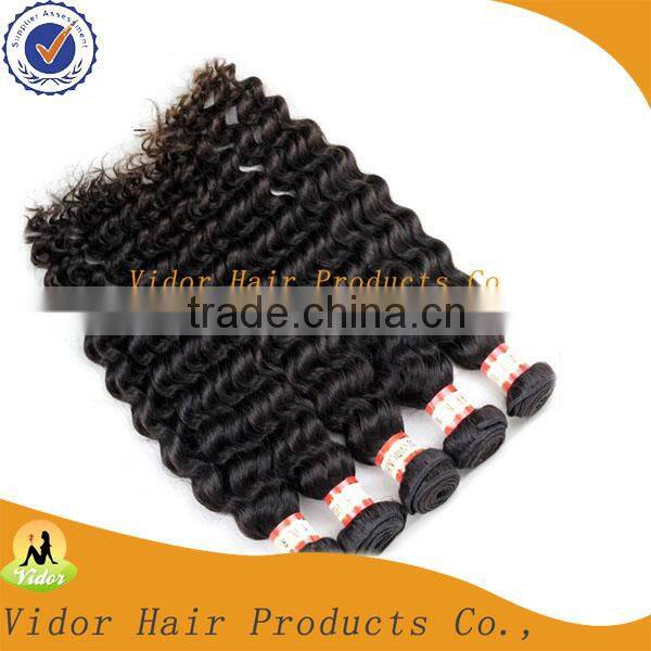 Popular Grade 5a Kindly Curly Virgin Peruvian Hair