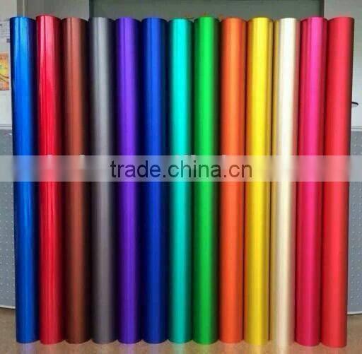 metallic chrome pink car wrap vinyl film