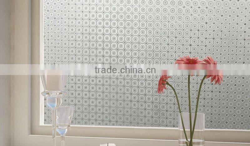 Pvc Window Film for raincoat and tablecoth 2015 high quality stain glass window