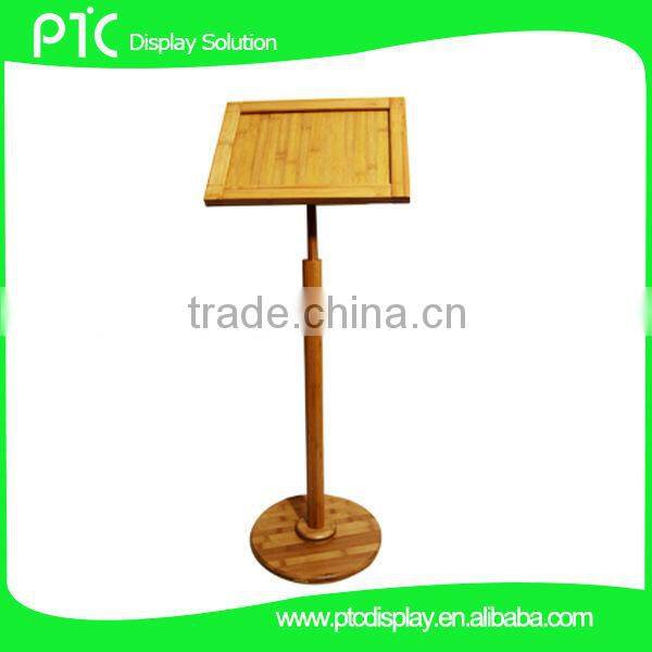 Bamboo sign board