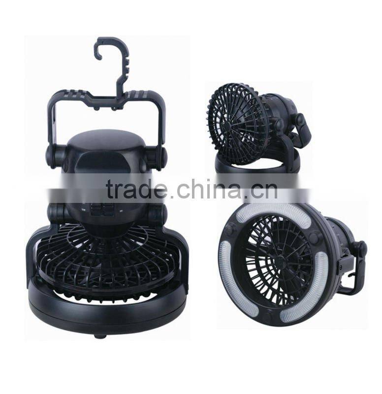 2 In 1 Tent Ceiling Fan LED Camping Lantern tents with led lights