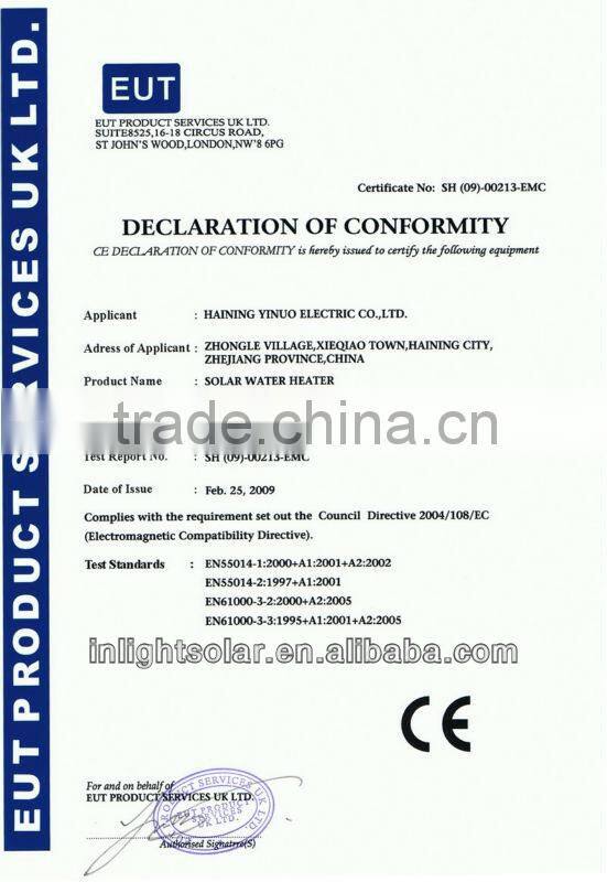 2016 Best-selling Green Energy Products Solar Water Heater Price