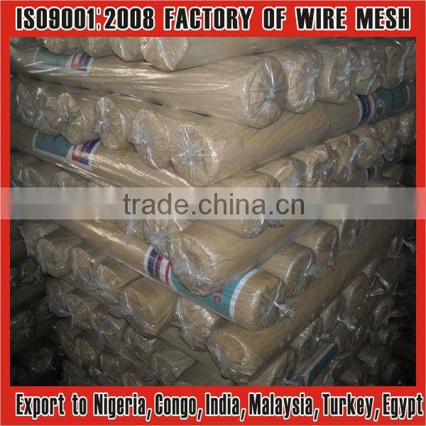 0.18mmX22X22meshx3'x100' galvanized iron wire netting