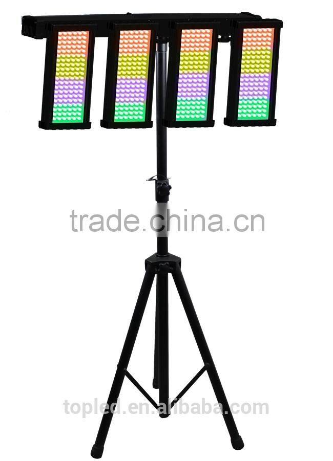 High Quality 480 (R192, G144, B144) RGB LED Par System DJ Lighting