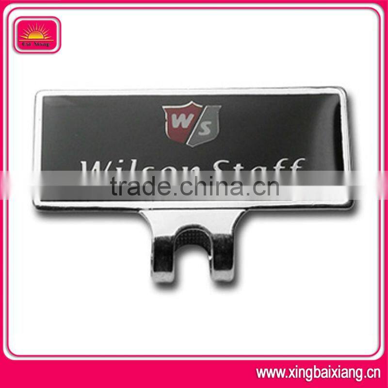 Simple and ornament design golf ball markers manufacturer