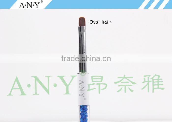 ANY UV Gel Art Nails Building Design Rhinestone Beauty Makeup Nail Brush
