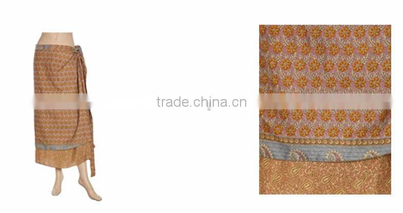 RT- 028 Long skirt Unique pattern Printed fabric Designer skirt Manufacturer and wholesaler
