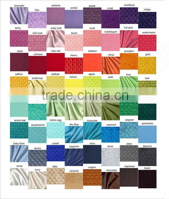 Polka Print Plush Dots Minky Changing Pad Covers