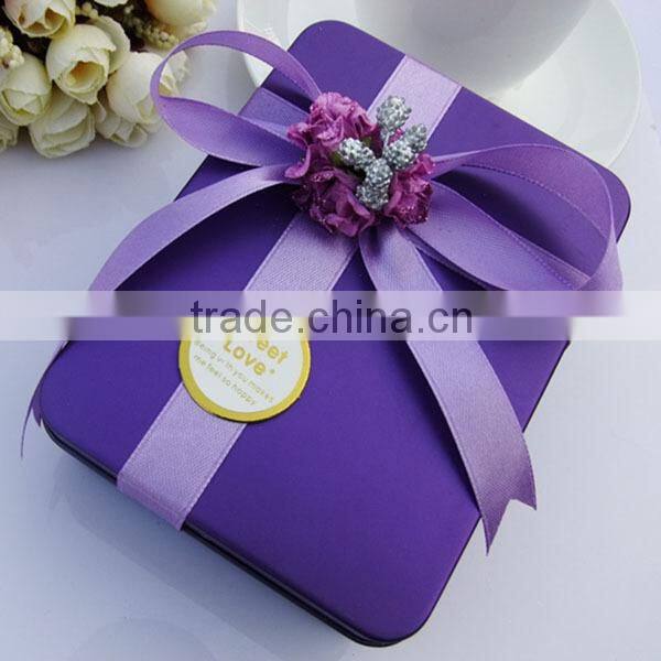 More Colors Wedding Gift Rectangular Candy Box