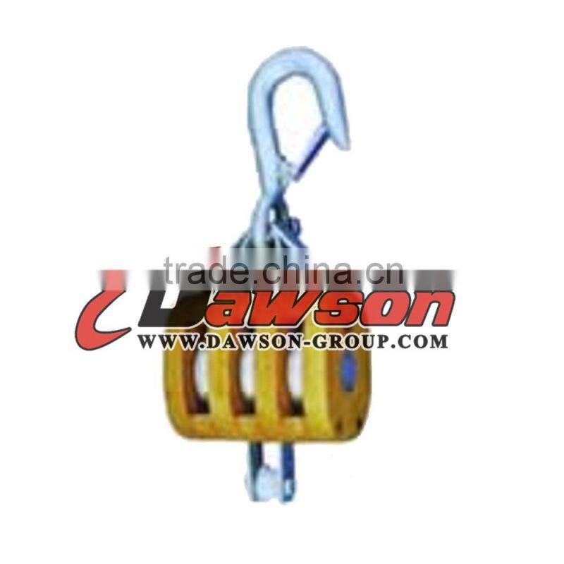 CE hight quatity block with hook